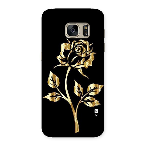 Gold Rose Back Case for Galaxy S7