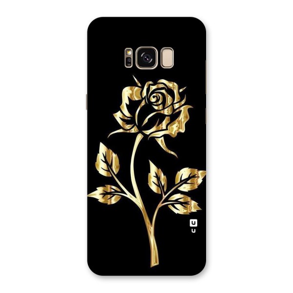 Gold Rose Back Case for Galaxy S8 Plus