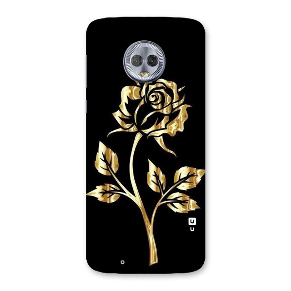 Gold Rose Back Case for Moto G6