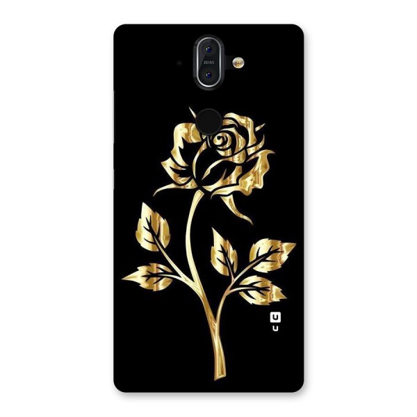 Gold Rose Back Case for Nokia 8 Sirocco