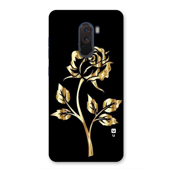 Gold Rose Back Case for Poco F1