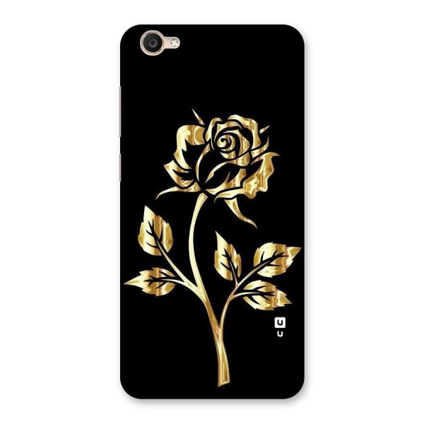 Gold Rose Back Case for Vivo Y55s