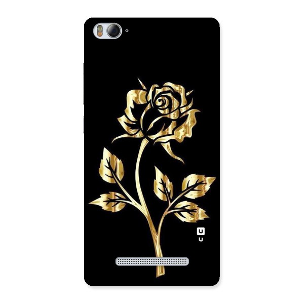 Gold Rose Back Case for Xiaomi Mi4i