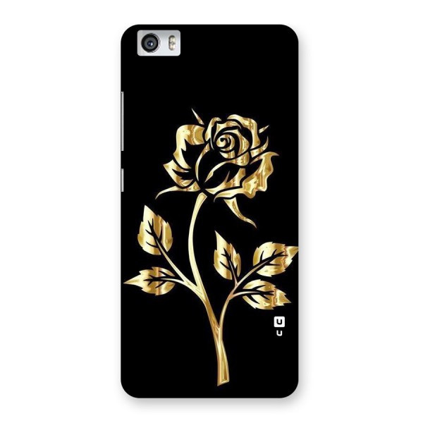 Gold Rose Back Case for Xiaomi Redmi Mi5