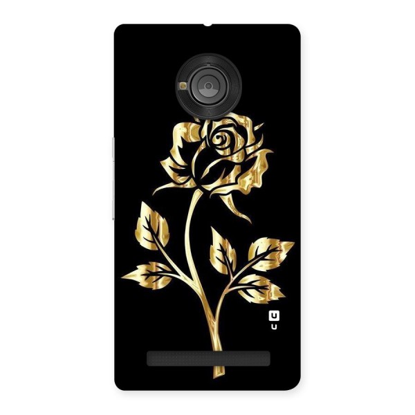 Gold Rose Back Case for Yu Yuphoria