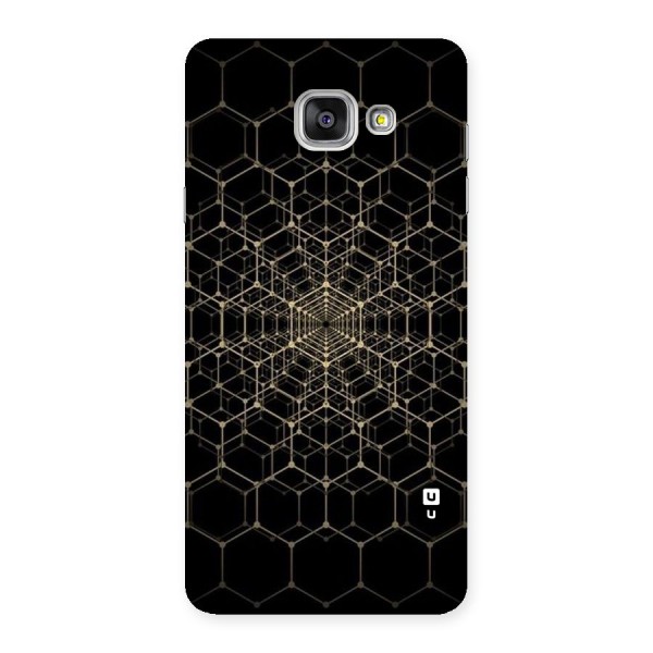 Gold Web Back Case for Galaxy A7 2016