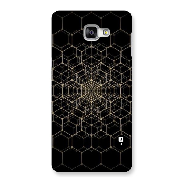 Gold Web Back Case for Galaxy A9