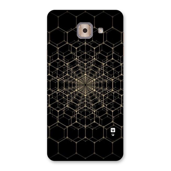 Gold Web Back Case for Galaxy J7 Max