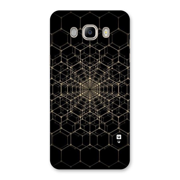 Gold Web Back Case for Galaxy On8