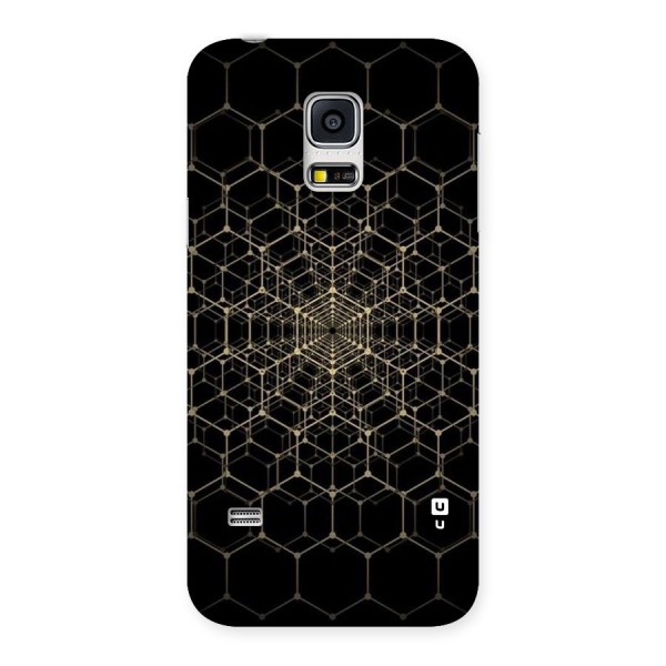 Gold Web Back Case for Galaxy S5 Mini