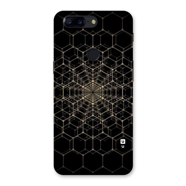 Gold Web Back Case for OnePlus 5T