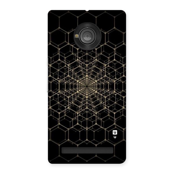 Gold Web Back Case for Yu Yuphoria