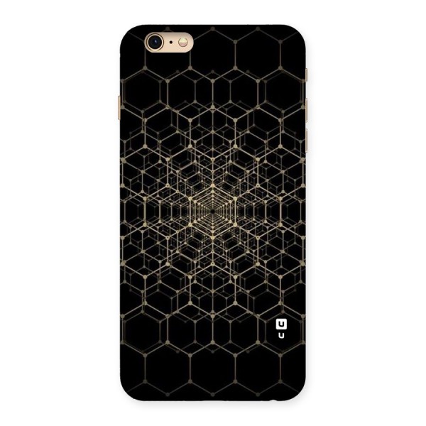 Gold Web Back Case for iPhone 6 Plus 6S Plus