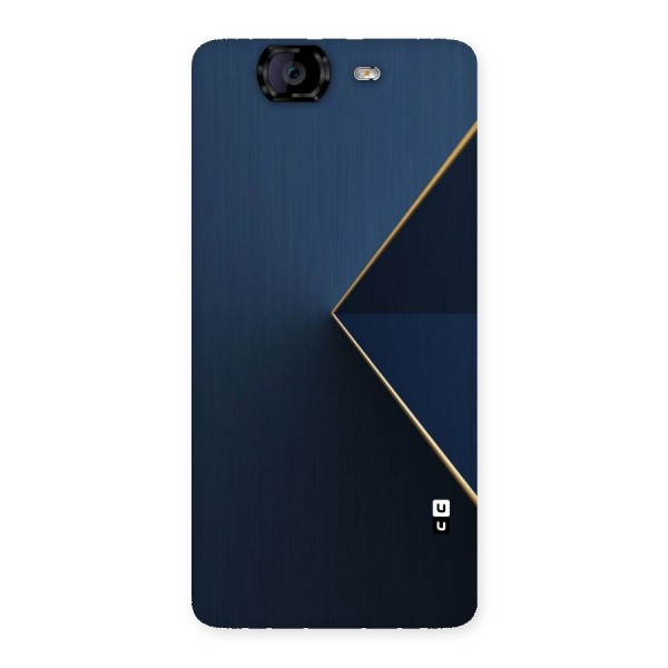 Golden Blue Triangle Back Case for Canvas Knight A350