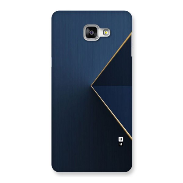 Golden Blue Triangle Back Case for Galaxy A9