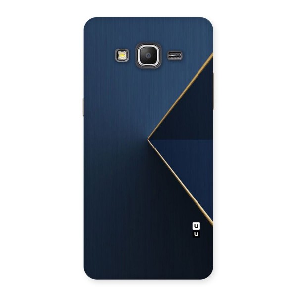 Golden Blue Triangle Back Case for Galaxy Grand Prime