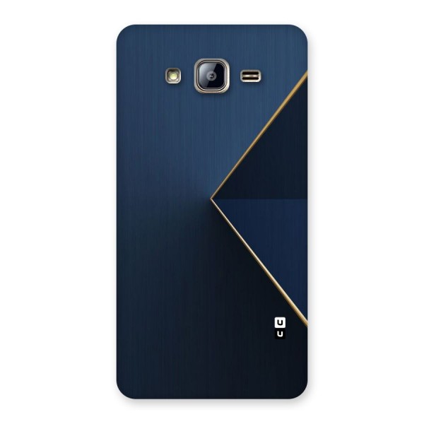 Golden Blue Triangle Back Case for Galaxy On5