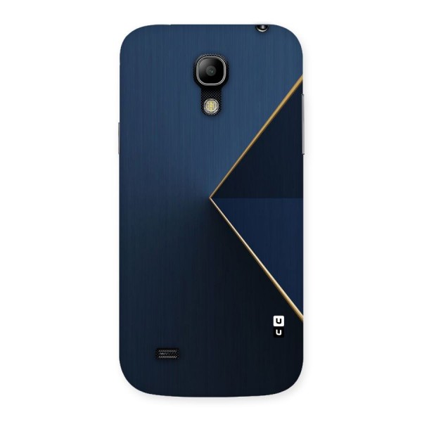 Golden Blue Triangle Back Case for Galaxy S4 Mini