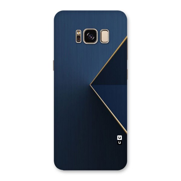 Golden Blue Triangle Back Case for Galaxy S8