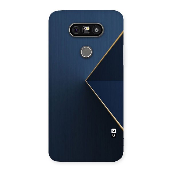 Golden Blue Triangle Back Case for LG G5