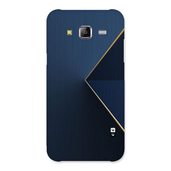 Golden Blue Triangle Back Case for Samsung Galaxy J5