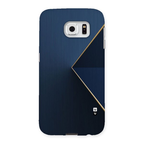 Golden Blue Triangle Back Case for Samsung Galaxy S6