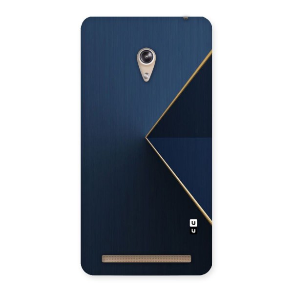 Golden Blue Triangle Back Case for Zenfone 6