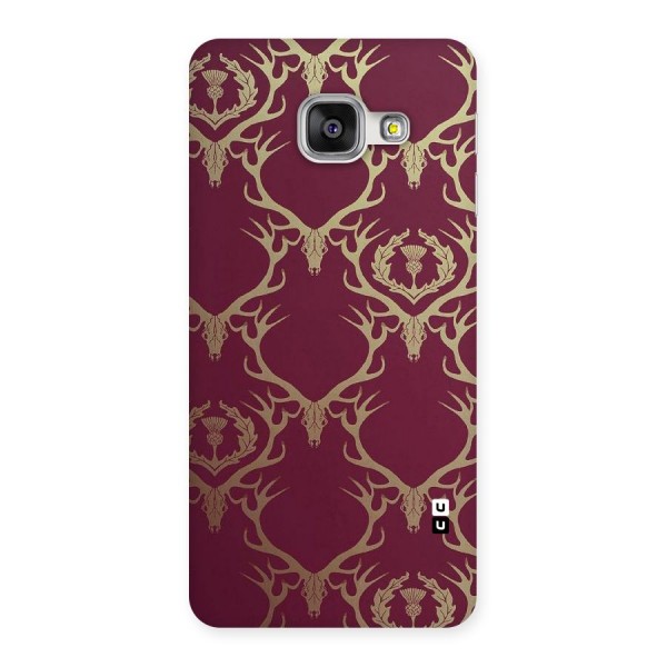 Golden Bull Design Back Case for Galaxy A3 2016