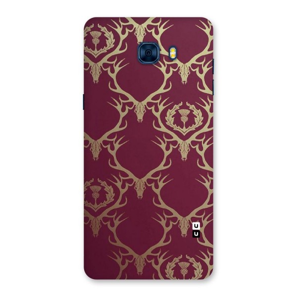 Golden Bull Design Back Case for Galaxy C7 Pro