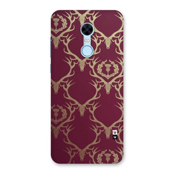 Golden Bull Design Back Case for Redmi Note 5