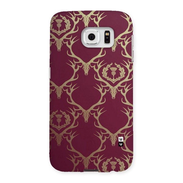 Golden Bull Design Back Case for Samsung Galaxy S6