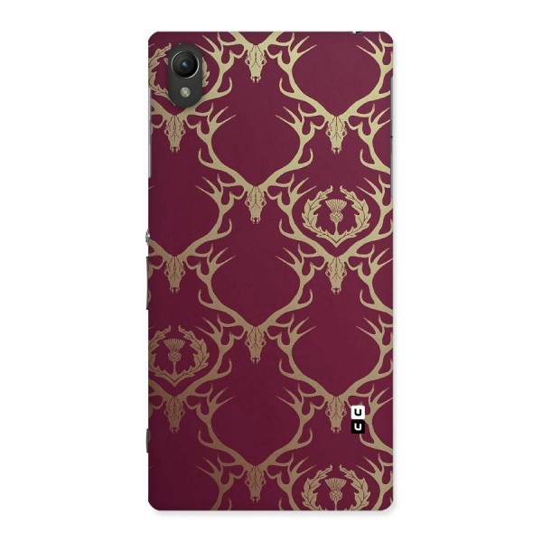 Golden Bull Design Back Case for Sony Xperia Z1