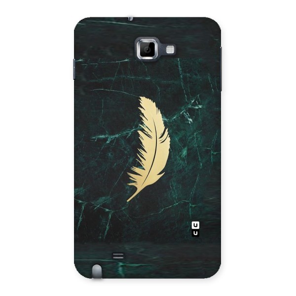 Golden Feather Back Case for Galaxy Note