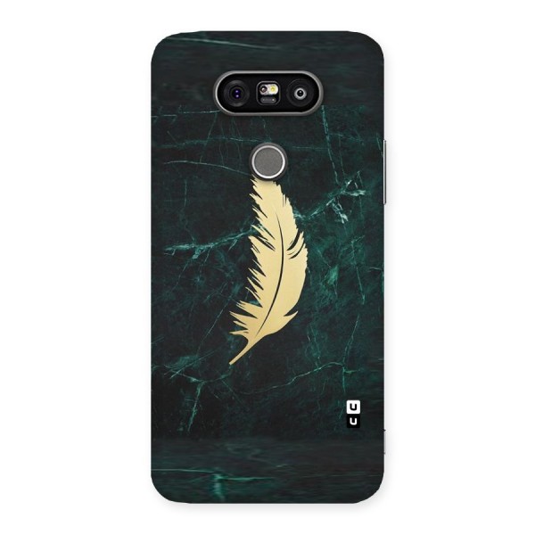 Golden Feather Back Case for LG G5