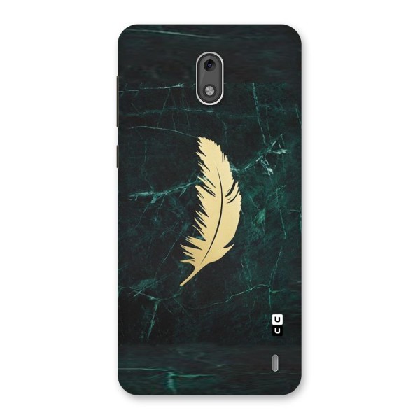 Golden Feather Back Case for Nokia 2