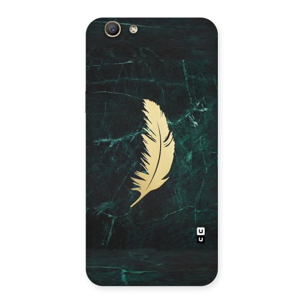 Golden Feather Back Case for Oppo F1s