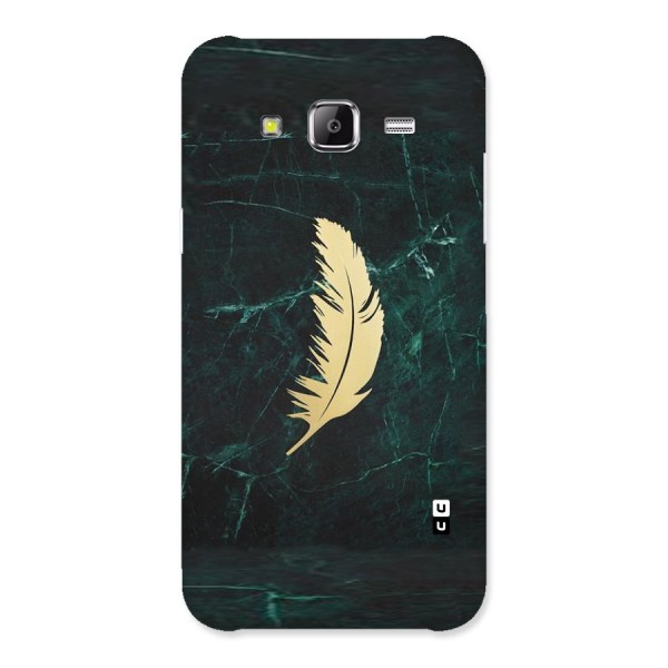 Golden Feather Back Case for Samsung Galaxy J5