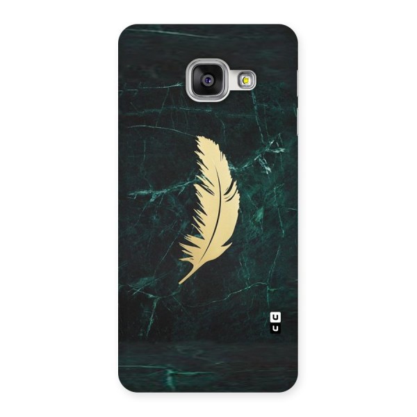 Golden Leaf Back Case for Galaxy A3 2016