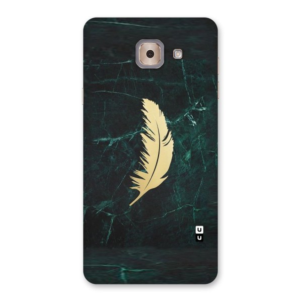 Golden Leaf Back Case for Galaxy J7 Max