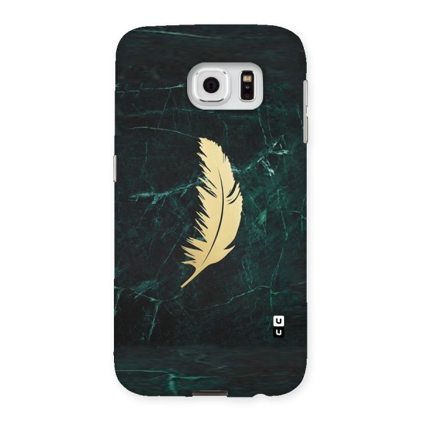 Golden Leaf Back Case for Samsung Galaxy S6