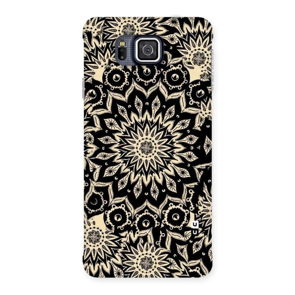 Golden Mandala Back Case for Galaxy Alpha