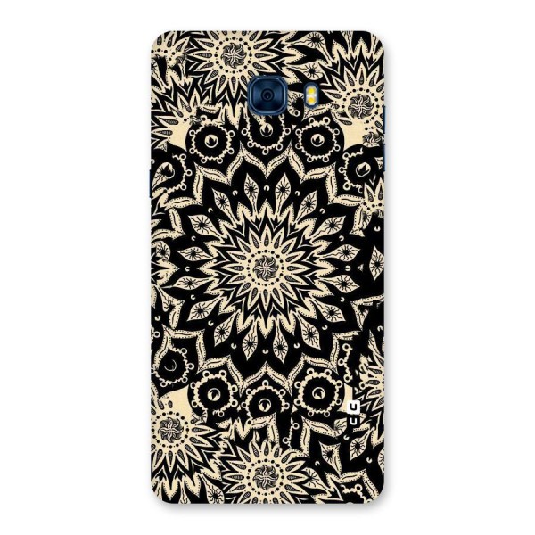 Golden Mandala Back Case for Galaxy C7 Pro