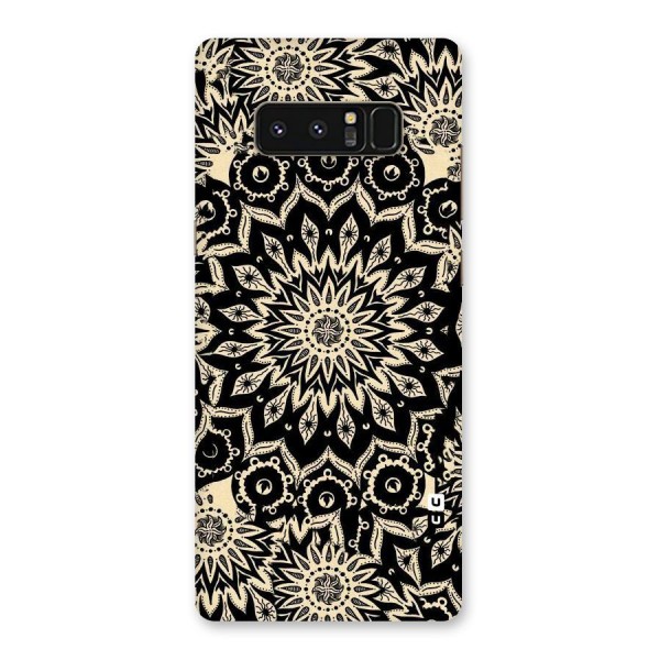 Golden Mandala Back Case for Galaxy Note 8