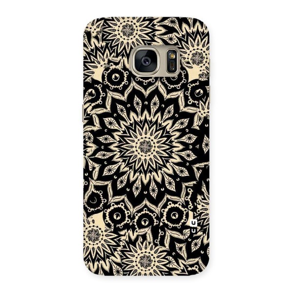 Golden Mandala Back Case for Galaxy S7