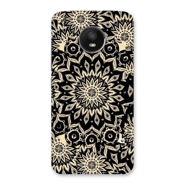 Golden Mandala Back Case for Moto E4 Plus