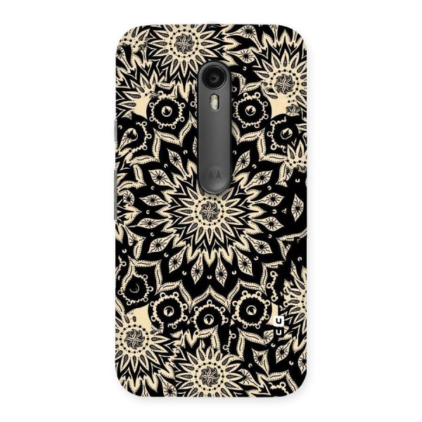 Golden Mandala Back Case for Moto G3