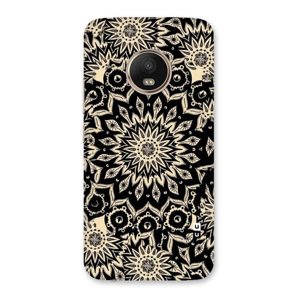 Golden Mandala Back Case for Moto G5 Plus