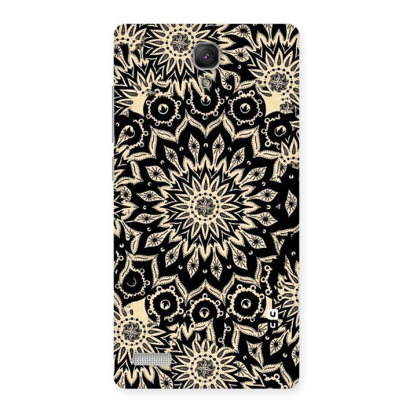 Golden Mandala Back Case for Redmi Note