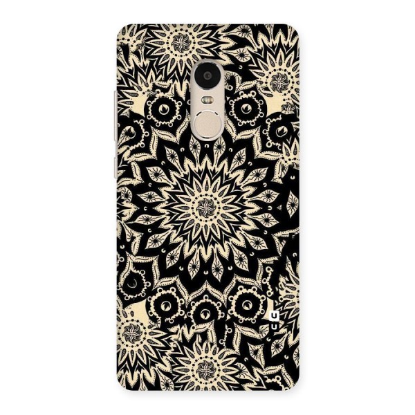 Golden Mandala Back Case for Xiaomi Redmi Note 4