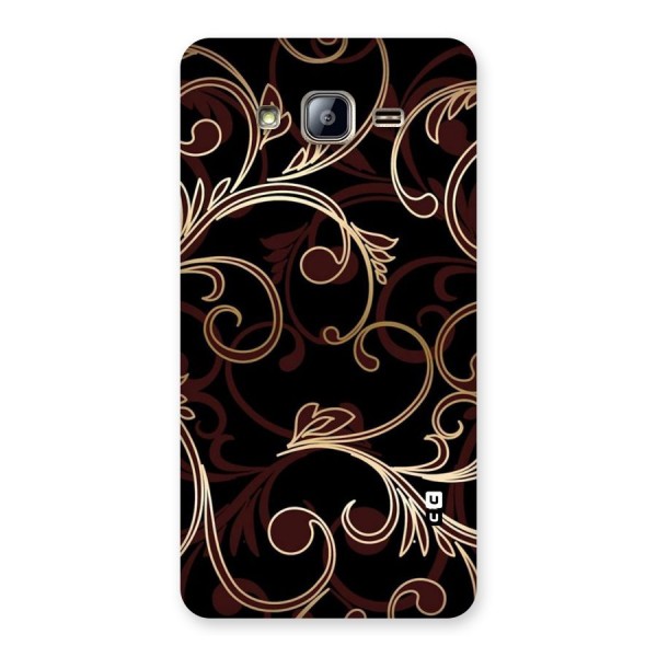 Golden Maroon Beauty Back Case for Galaxy On5